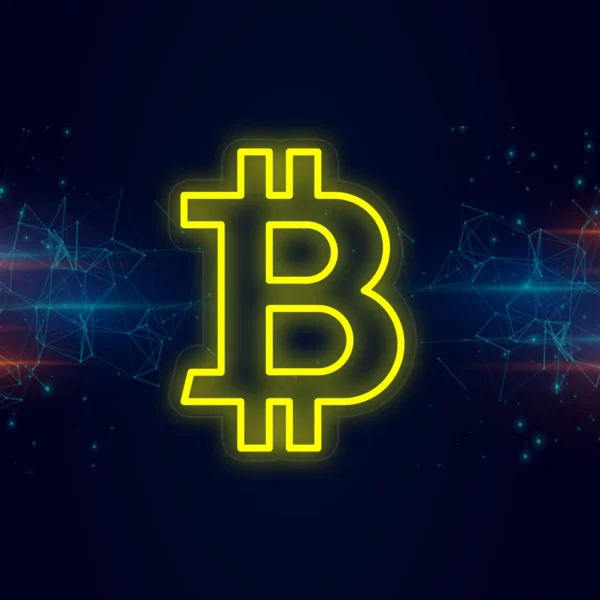 Bitcoin Neon Sign